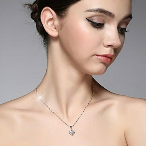 Windmill Diamond 925 Silver Necklace and Pendant - Picture 5 of 7